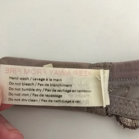 LOU Paris Light Purple Bra with Scalloped Lace - Picture 13 of 13